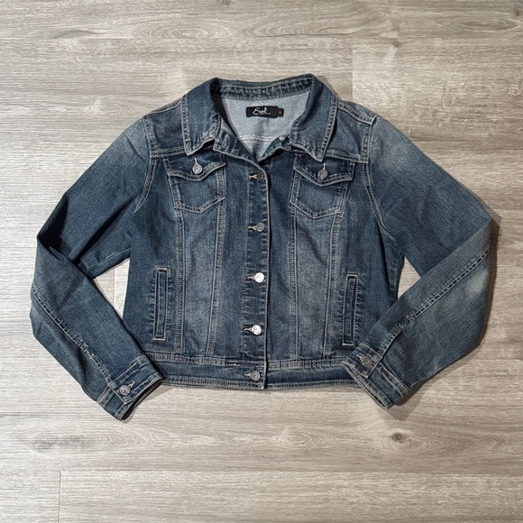 Earl Jeans Y2K Denim Jacket - Picture 1 of 6